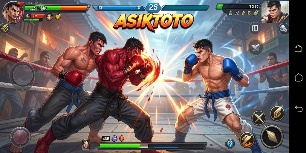 Menampilkan aksi pertarungan menegangkan di ASIKTOTO.