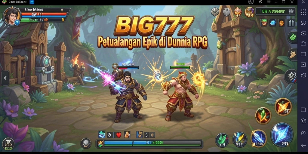 Tampilan menakjubkan dari gameplay RPG yang mendebarkan.