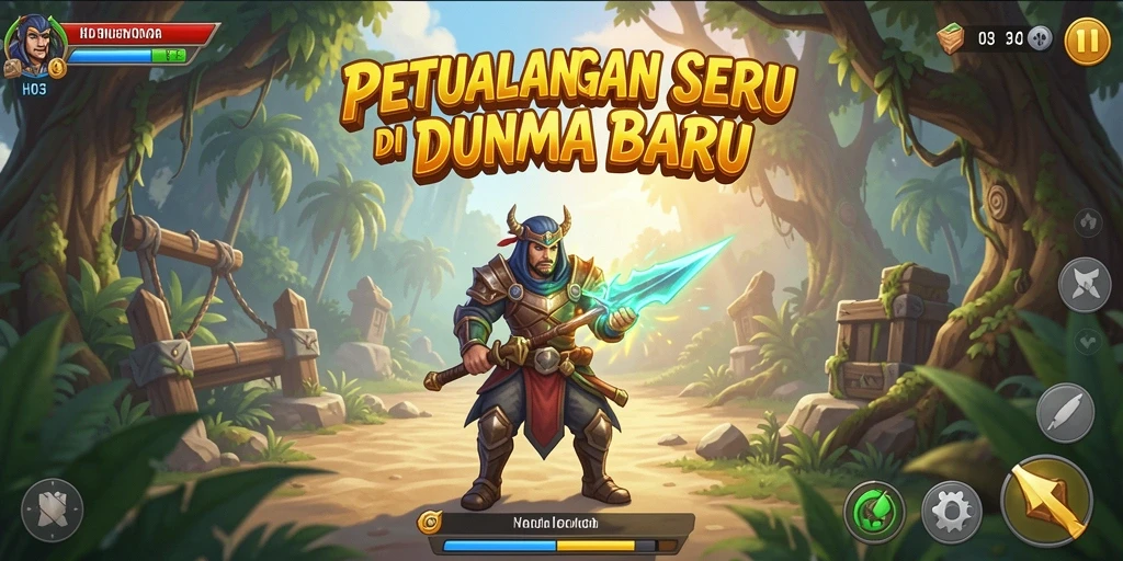 Tampilan menarik gameplay H03 dengan petualangan yang seru.