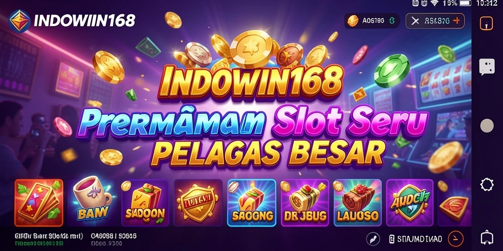 Tampilan gameplay Slot yang seru dan menarik di INDOWIN168.