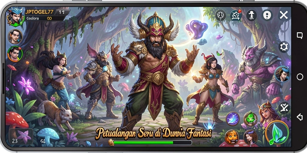 Tangkapan layar JPTOGEL77 menampilkan aksi seru dalam dunia petualangan.