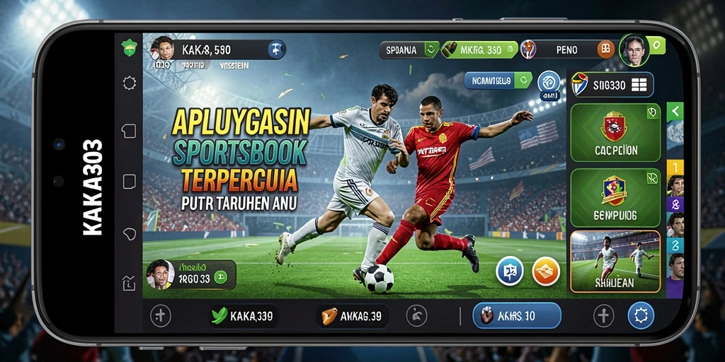 Tampilan gameplay taruhan Sportsbook KAKA303 yang menarik.