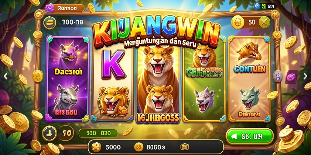 Screenshot game KIJANGWIN menampilkan gameplay Slot yang menarik.