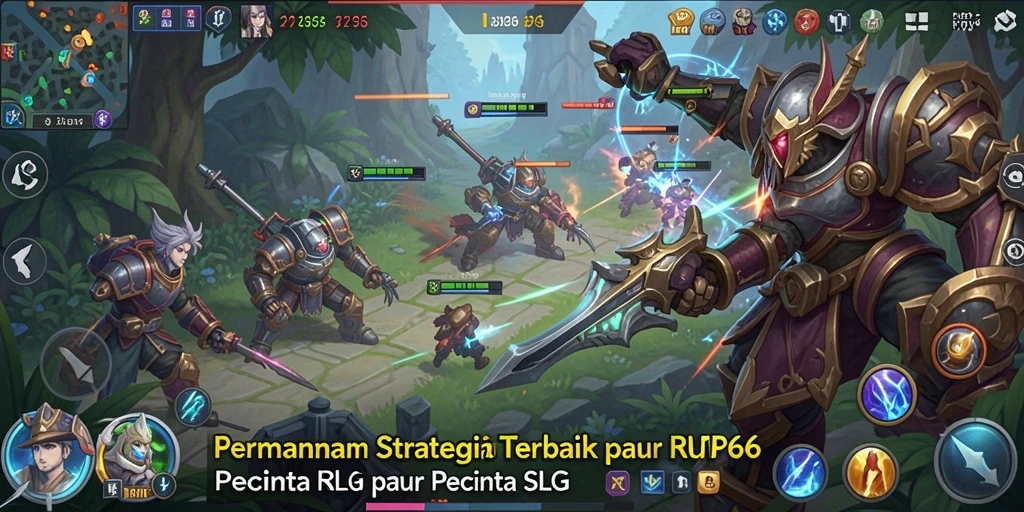 Tampilan gameplay menarik dari RP66 dengan strategi pertempuran mendalam.