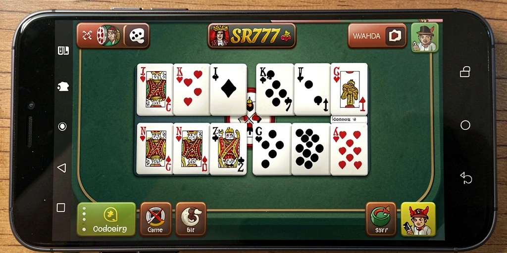 Tampilan gameplay Domino yang seru dan interaktif di SR777.